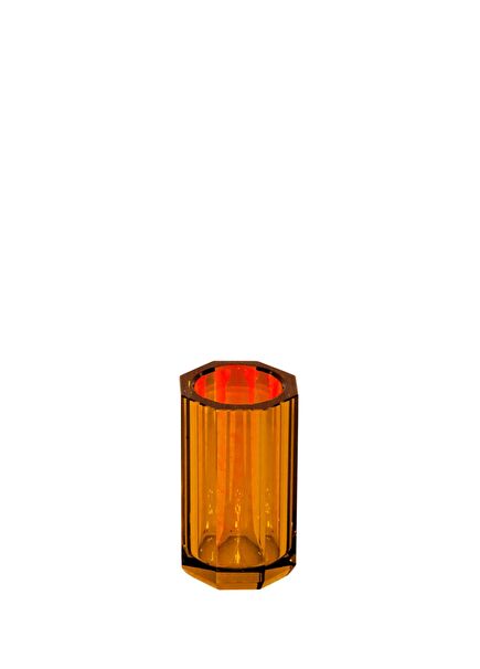 Amber Crystal Toothbrush Holder