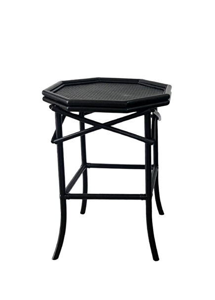 Classy Black Rattan Coffee Table
