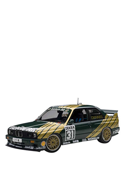 Autoart 1991 BMW M3 Dtm Diebels Bottom Danner #31 1:18 Green Model Car