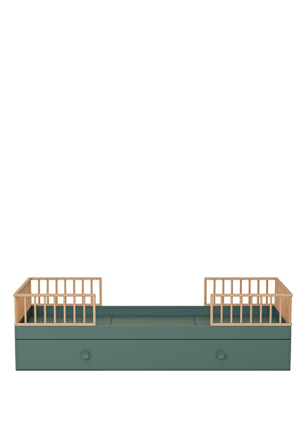 Dual Montessori Petrol Baby Bed Children's Bed 90 x 190 cm
