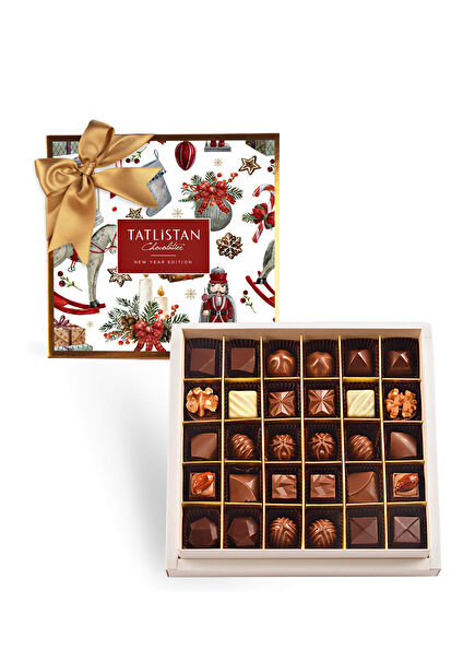 Kurşun Askerin Yılbaşı Günü 15 Çeşitli 30'lu Artisan Çikolata 