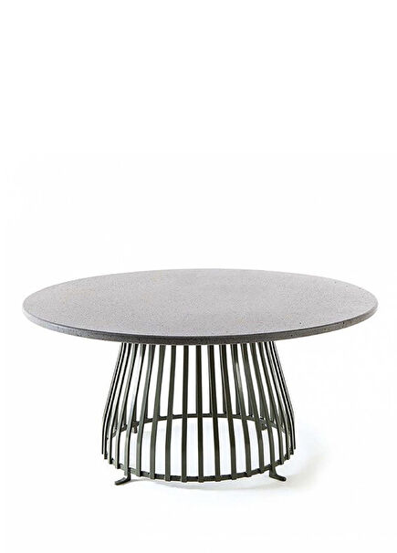 Venexia Mineral Grey Aluminum Coffee Table