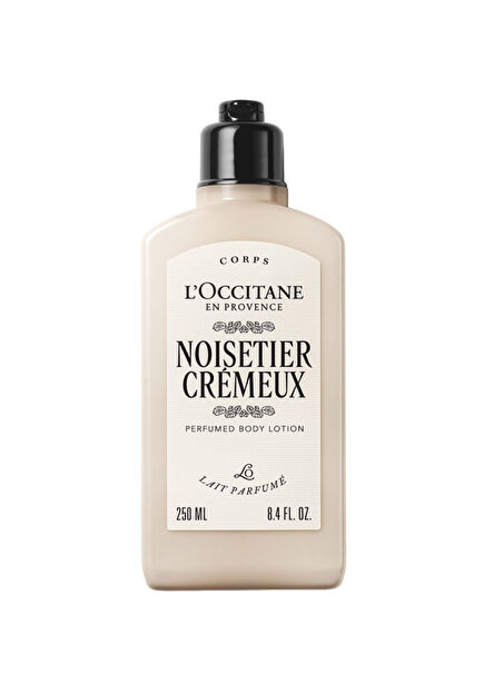 Noisetier Crémeux Perfumed Hazelnut and Vanilla Notes Moisturizing Body Lotion 250 ml