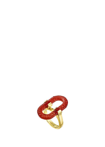 Empreinte Animale Red & Yellow Altın Kaplama Kadın Yüzük