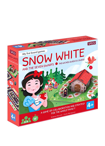 Snow White and the Seven Dwarfs My First Board Games Children's Foreign Language Book