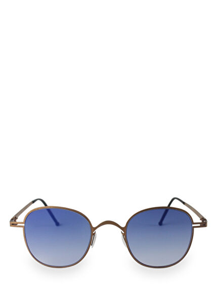 Mai BK Metal Brown Unisex Sunglasses