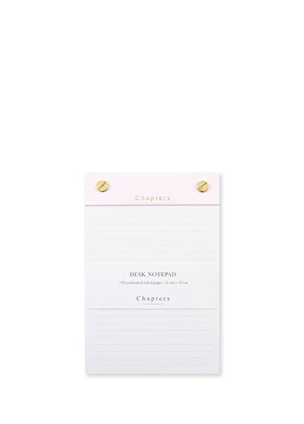 Small Notepad Pink Desktop Note Papers 12x18 cm