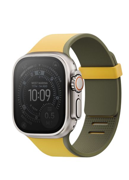 Apple Watch 42/44/45/46/49mm Revix IV Reversible Magnetic Yellow Smartwatch Band