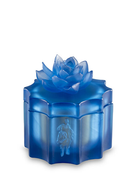 The Chromatic Court Blue Plexiglass Cookie Jar