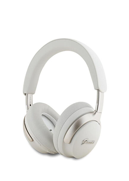 Script ANC/ENC Bej Kulak Üstü Bluetooth Kulaklık