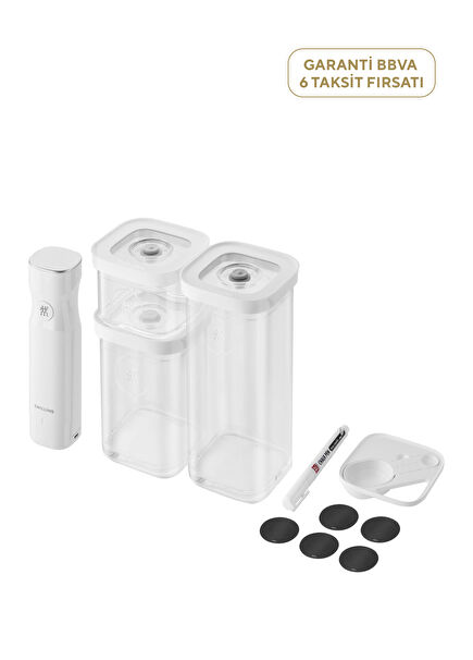 Fresh & Save Cube 6 Parça Vakumlu Başlangıç Seti