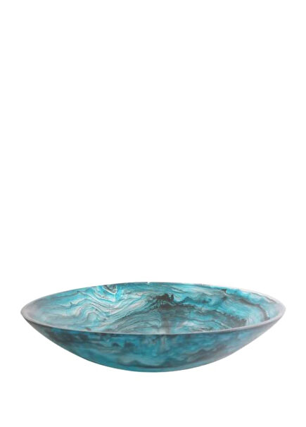 Midnight Blue Resin Medium Everyday Bowl