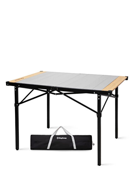 Granite Pro Alüminyum Bambu Katlanır Kamp Masası