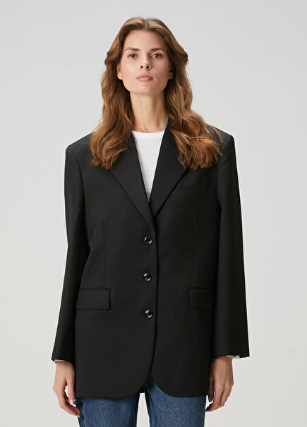Sara Black Blazer