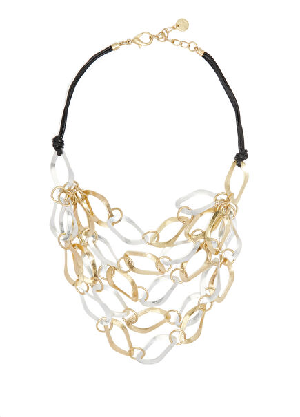 Gold Silver Kadın Kolye