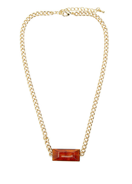 Gold Gold Color Women's Necklace