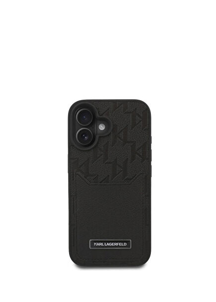 Monogram Kartlıklı iPhone 16 Telefon Kılıfı