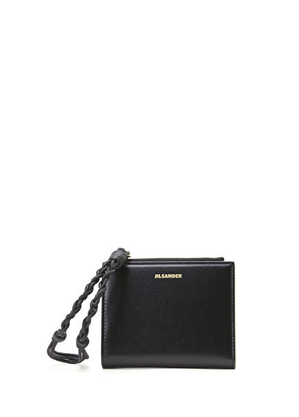 Mini French Black Women's Leather Wallet
