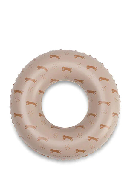 Brown Leopard Kids Swim Ring