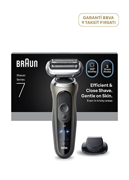 Series 7 Hassas Düzeltici Başlık Islak ve Kuru Elektrikli Tıraş Makinesi 72-C1200S