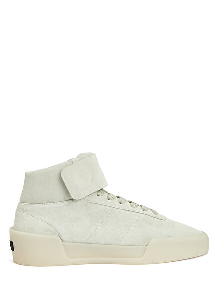 Aerobic Hi Light Grey Men's Leather Sneakers