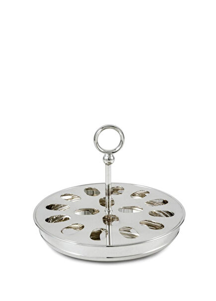 Gümüş Kaplama 16'lı Makaronluk 25,5 cm