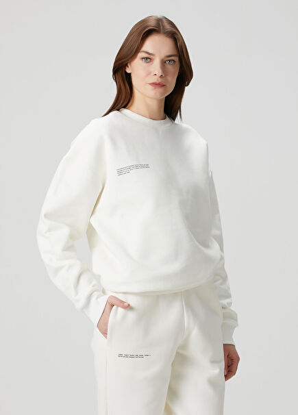 Beyaz Sweatshirt