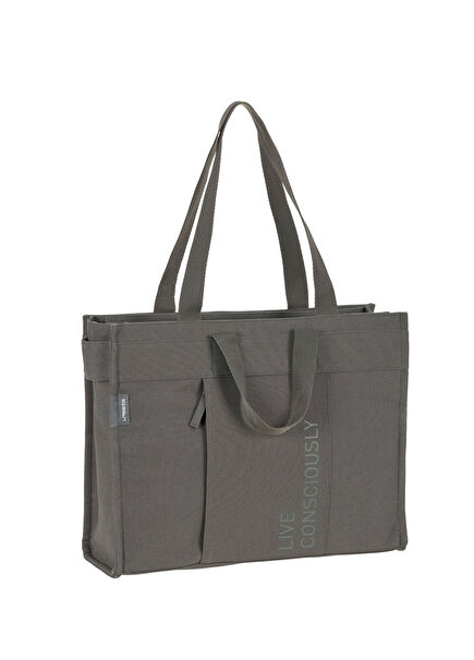 Tote Up Anthracite Bebek Bakım Seyahat Çantası