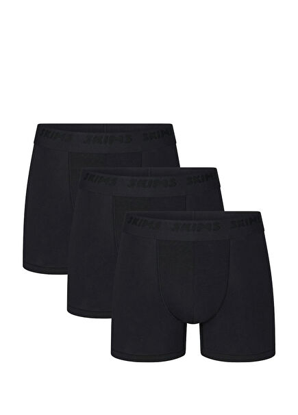 5" Siyah 3lü Boxer Seti