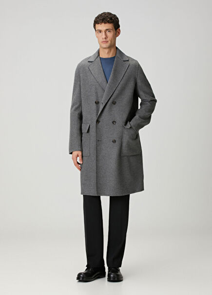 Gray Wool Coat