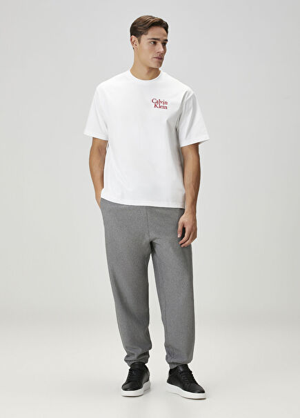 Gri Jogger Terry Eşofman Altı