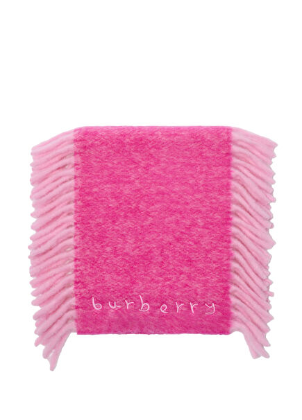 Alpaca Happy Pink Women's Wool Scarf