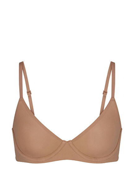 Fits Everybody Unlined Light Brown Bra