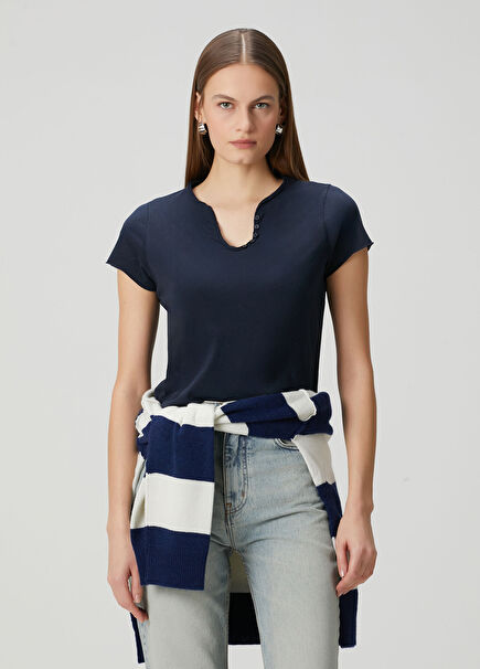 Tunisien Lacivert T-shirt