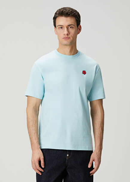 Boke Flower Light Blue Classic T-Shirt