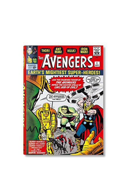 Marvel Comics Library Avengers 1963–1965 Yabancı Dil Çizgi Roman & Mizah 