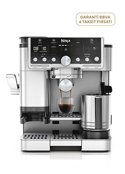 Luxe Café Pro Series Gümüş Espresso Makinesi 