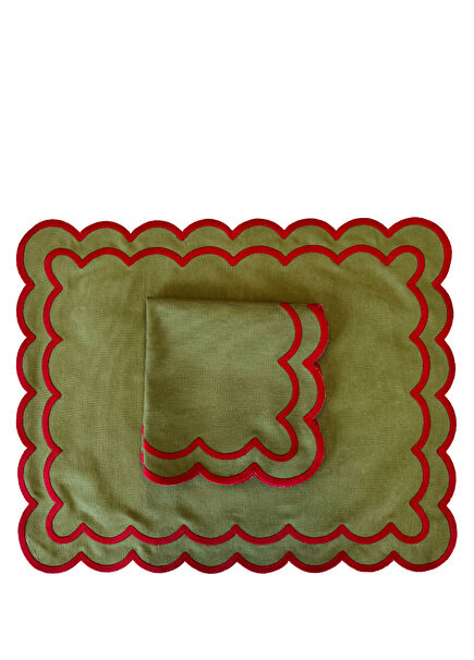 Florence Green 2-Pack American Service And Napkin