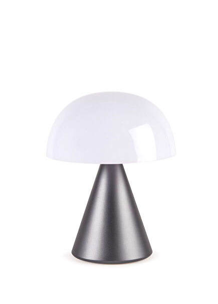 Mina Gri Büyük Boy Led Masa Lambası