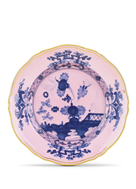 Oriente Italiano Azalea Desenli Porselen Pasta Tabağı