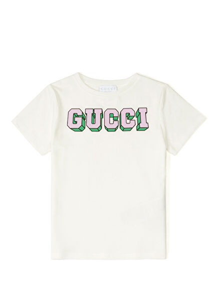 Beyaz Kız Çocuk T-shirt