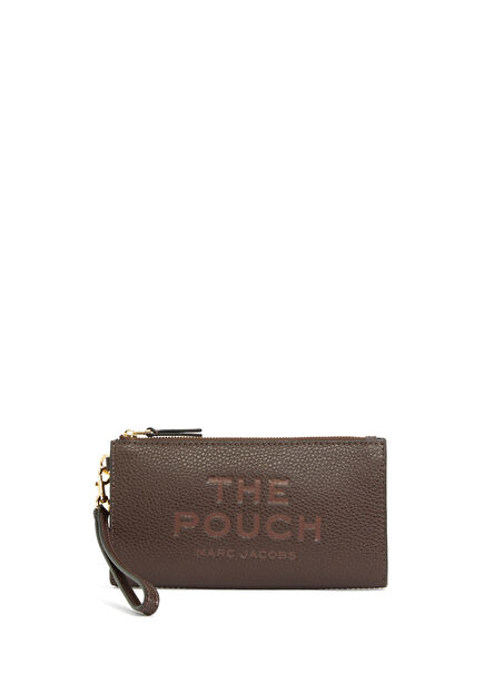 The Pouch Kahverengi Kadın Deri El Portföyü
