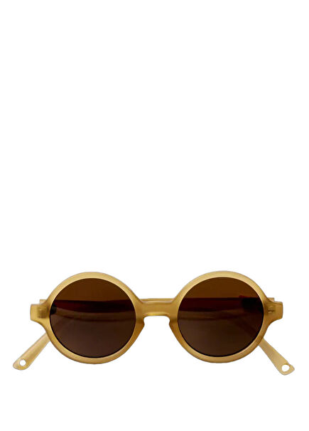 Woam Polycarbonate Coffee Brown Kids Sunglasses