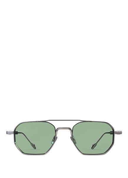 N26 Silver Jelly Yeşil Titanyum Unisex Güneş Gözlüğü
