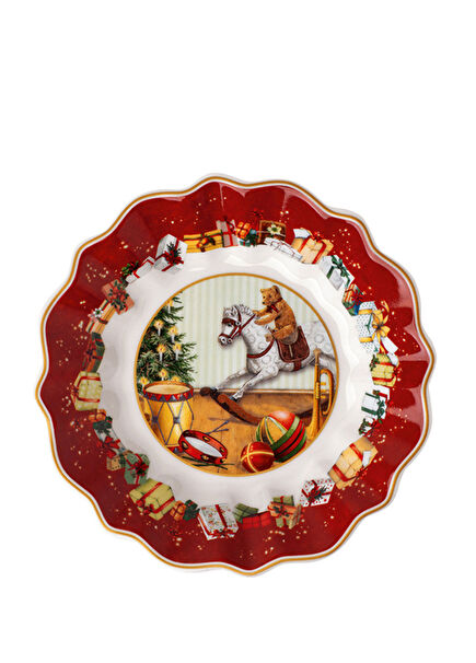 Toy's Fantasy Porcelain Footed Serving Plate