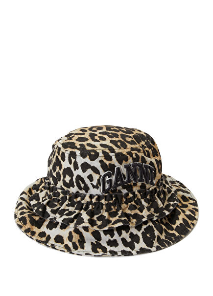 Leopard Print Women's Wool Hat