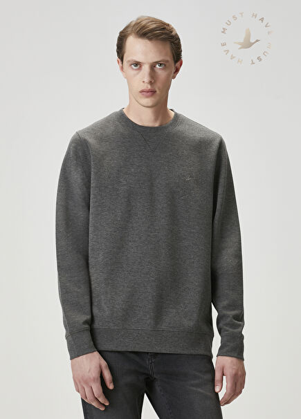 Gri Melanj Basic Sweatshirt