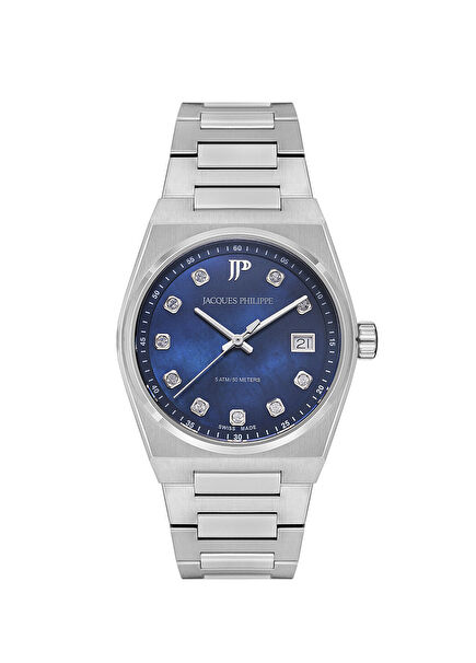 JPQLS521396S Metalik Gri Kadın Kol Saati