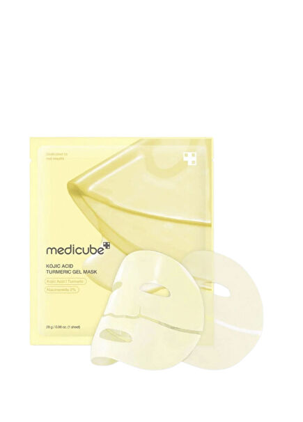 Kojic Acid Turmeric Brightening Gel Mask Yüz Maskesi (4EA)