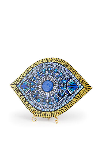 Art El Yapımı Seramik Dekoratif Göz Sembolü